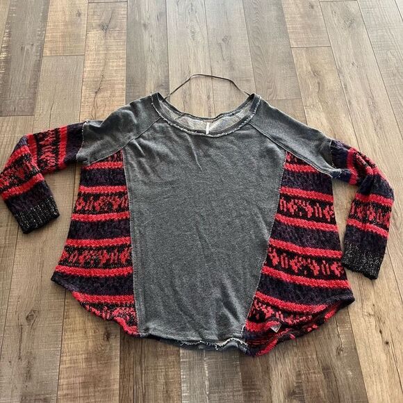 Free People - Beautiful Sinner
Pullover Shirt Sweatshirt size S - Picture 1 of 9